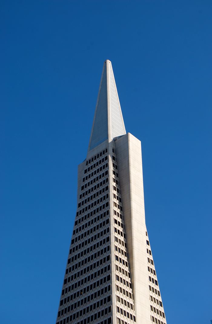 Transamerica Pyramid Building in San Francisco